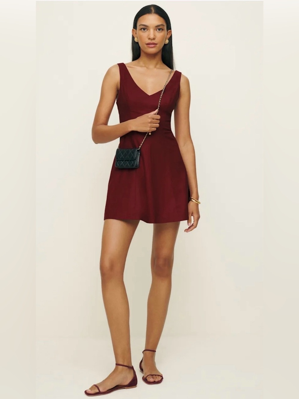 Reformation Devi Cotton Dress